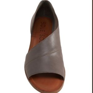 Sole Society Titanium Sandals